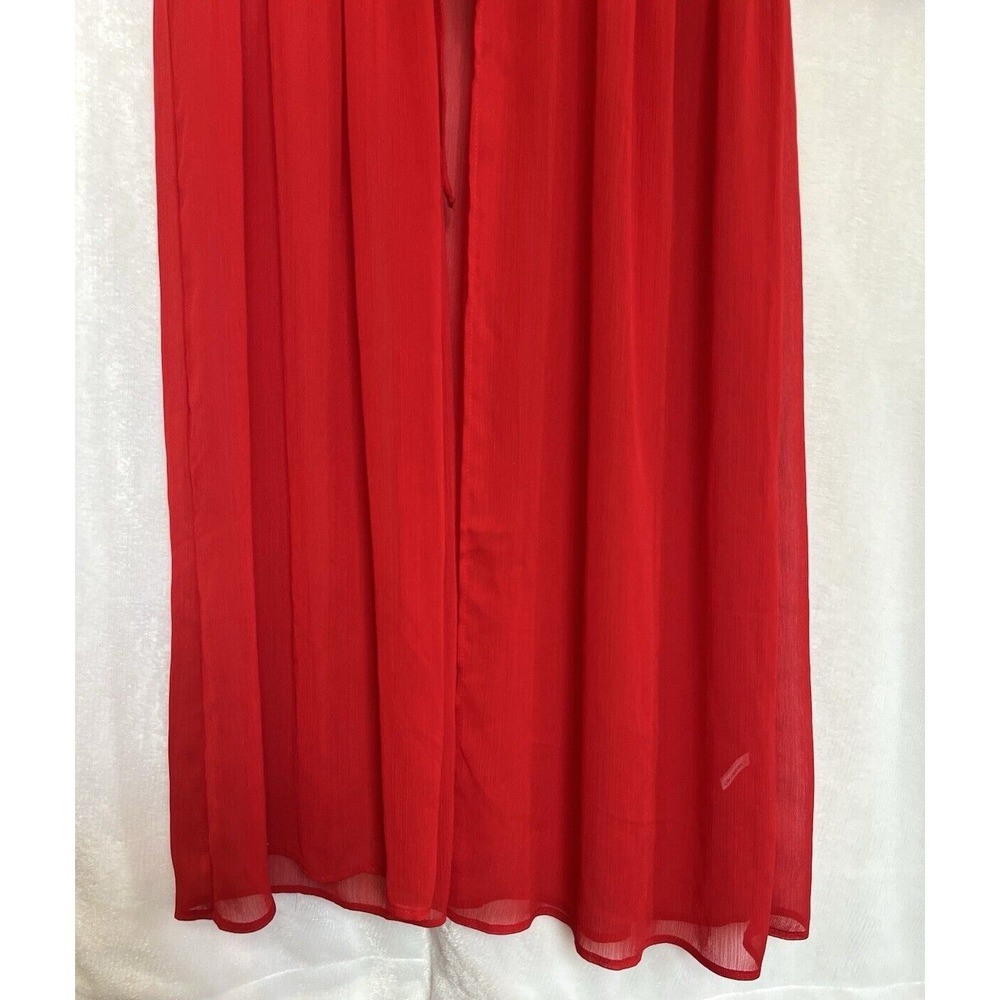 New York Company Sheer Embroidered Eyelet Cover‎ up Kimono Size S Resort Beach - Picture 9 of 16